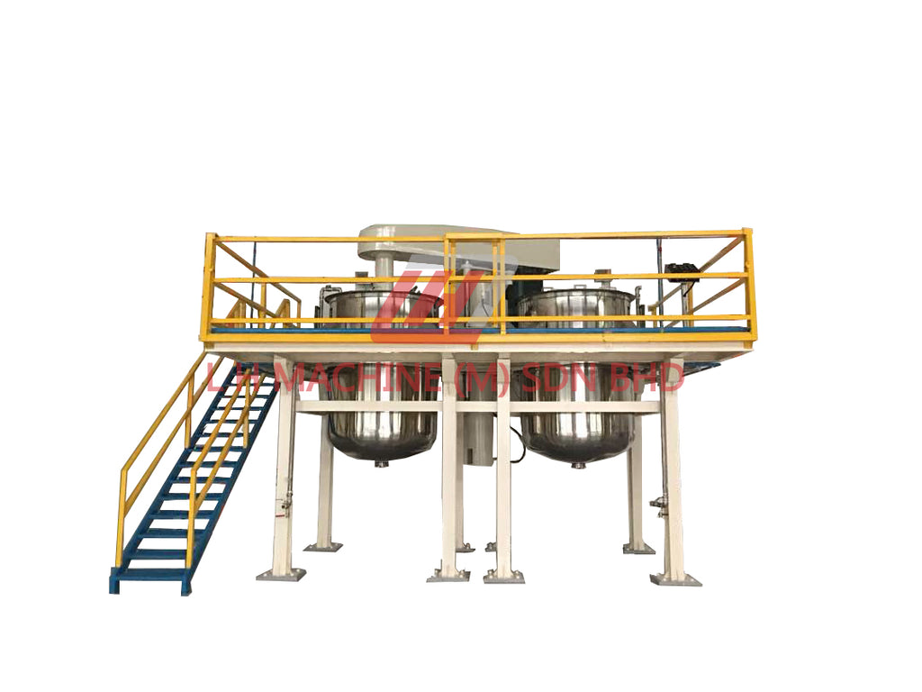 Platform Type High Speed Mixer with Two-position Swivel System